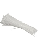 Sťahovacie pásky 3,6x200mm Biele 100 ks