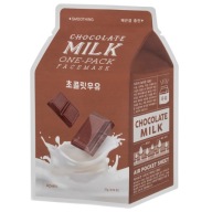 A'Pieu Chocolate Milk Jednobalenie pleťovej masky Kakaová maska ​​1 ks