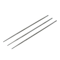 Okrúhle pilníky na brúsenie reťazí, 4,8 mm, 3 ks