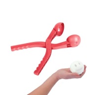 SNEHOVÝ STROJ NA VÝROBU SNEHOVÝCH GULIEK ŚNIEŻEK KULKOMAT BALLMAKER RED