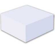LEPENÝ BLOK KOCKA 85X85X35mm BIELA
