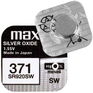 Batéria SR920SW 371 pre MAXELL Watch Silver Button 1 kus Originál