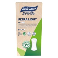 Vuokkoset BIO Ultra ľahké hygienické vložky 24 ks
