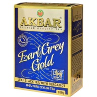 Akbar Earl Grey GOLD sypaný čaj 100g