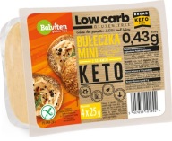 KETO Mini sezamové rolky 4x25g, 0,43g sacharidov! GF