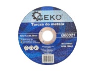 GEKO KOVOVÉ REZNÉ KOTÚČE 125*1,2*22,2mm