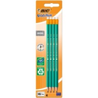 HB/2 BIC Evolution Originálna ceruzka s gumou - balenie 4 ks
