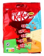 Kit Kat Mini Mix 5 príchutí Vaflové tyčinky 14 ks