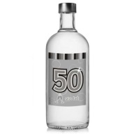 narodeninové etikety k 50. narodeninám ALCOHOL vodka