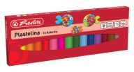 HERLITZ SCHOOL PLASTICINE 16 FARIEB ART