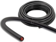 VYSOKONAPÄTOVÝ KÁBEL RMS Fi 7mm, úsek 0,5m, 50 cm. - ČIERNA