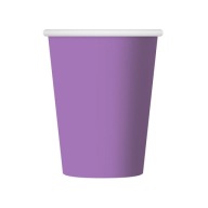 FIALOVÝ PAPIEROVÝ ŠÁLK 220ML 6KS