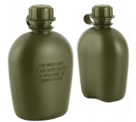 Vojenská turistická jedáleň, fľaša na vodu, jedáleň M-Tac 1 l Olive