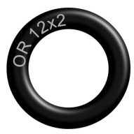 Oring 12x2 NBR70 olejuvzdorná guma (10 ks), tmel, sada 10 ks