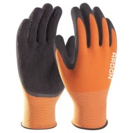 Nylon+Latex Ardon Petrax Orange 9 pracovné rukavice