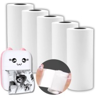 5 x TLAČOVÝ VALEC XXL TEPELNÝ SAMOLEPIACI PAPIER DRUKUŚ MINI KAZETY