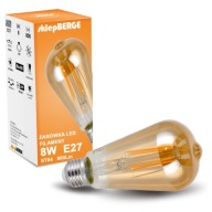 LED žiarovka E27 8W ST64 AMBER Heat Filament
