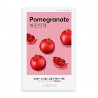 Missha Airy Fit Sheet Mask Granátové jablko Spevňujúca maska ​​z granátového jablka 1 ks.