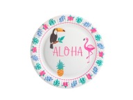 Aloha Hawaii narodeninové taniere 18cm 6ks