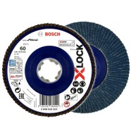 BOSCH KLAPKA DISK 125mm GR.60 X-LOCK NA KOV