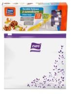 FÓLIOVÉ TAŠKY S TAŠKOU NA Zips 1,5L RAVI 15SZ
