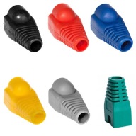 Kryt, odľahčovací kryt pre zástrčku RJ45, 10 kusov, HQ