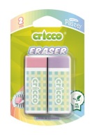 CRICCO PASTELOVÁ guma bez PVC, 2 kusy