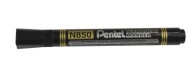 Permanentný popisovač Pentel, okrúhly hrot, čierny