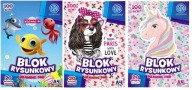 ASTRA A4 podložka na kreslenie 100g 20 listov Puppy Unicorn Mini mix 1 ks