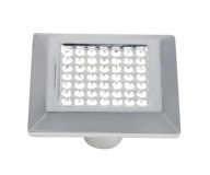 Nábytkový gombík s chrómovými kryštálmi 40x40 mm - GKS006 AMIX