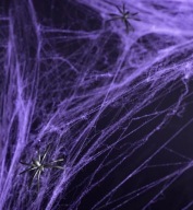 Pavučina Halloween Web +2 PAVÚCI Fialová 60g