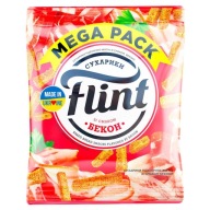 Pšeničné a ražné sucháre s príchuťou slaniny Flint 110g