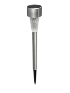 Polux vstavaná solárna lampa strieborná 29,7 cm 1 ks.