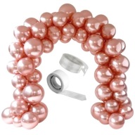 Balónová súprava Balónová ozdoba mašlička girlanda Rose Gold Rose Gold 50 ks
