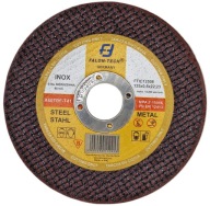 INOX KOVOVÉ REZNÉ KOTÚČE, TENKÉ, 125 x 0,8 mm - 10 ks