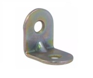 Uholník 20x20mm, biely pozink, 20 ks