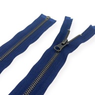 KOVOVÝ Zips oxyda VT10 námornícka modrá 85cm
