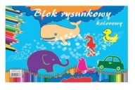 ŠKOLSKÝ BLOK NA KRESLENIE A3, 20 FAREBNÝ LIST