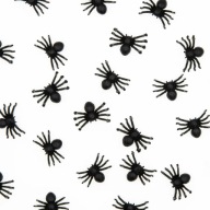 Konfety Halloween Spiders čierne 10 ks.