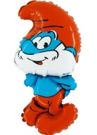 Fóliový balón Papa Smurf Smurfs 85x55 cm Narodeniny
