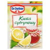 DR OETKER KYSELINA CITRÓNOVÁ 20G