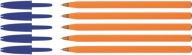 BIC ORANŽOVÝ GUĽOVÝ BOD - Farba: Modrá x 5