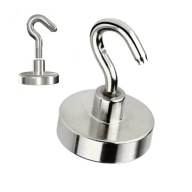 MAGNETICKÝ DRŽIAK HÁKA 16x5mm, SILNÝ MAGNET, VEŠIAK HUNTER, KAPACITA 8KG