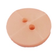 Plastový gombík 15x3 mm