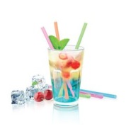 slamky myDRINK, s miešadlom, 24 ks | TESCOMA
