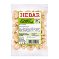 KEŠU ORIEŠKY 100 G VEĽKÉ PRÍRODNÉ ČERSTVÉ HEBAR