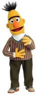 NÁLEPKA NA OKENNÉ ZRKADLO SKLO SEZAM ULIČNÝ BERT