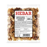 PREMIUM ŠTUDENTSKÁ ZMES 400 G HEBAR ZDRAVÁ