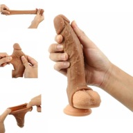 REALISTICKÉ SILIKÓNOVÉ PREDĹŽENIE, KRYT NA PENIS