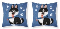 Obliečka na vankúš 40x40 Rogue dog námornícka modrá Detexpol 024 A